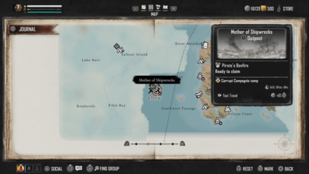 Skull and Bones - Mother of Shipwrecks Location