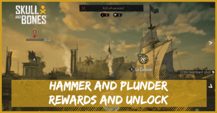 Skull and Bones - Hammer and Plunder Banner