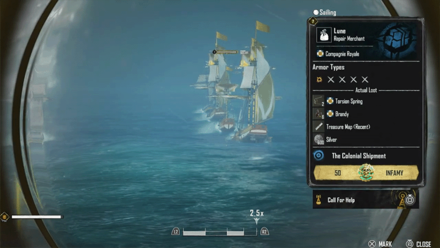 Skull and Bones - Colonial Shipment Convoy