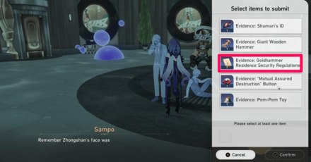 Honkai Star Rail - Exclude Zhongshan