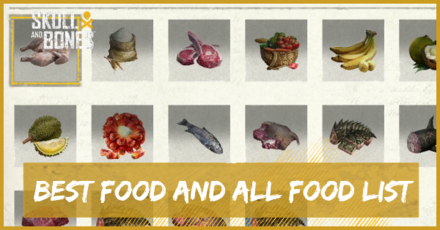 Skull and Bones - Best Food and All Food List