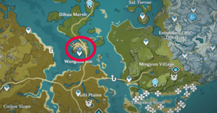 Genshin -Receiver of Friends From Afar Part I Location.png