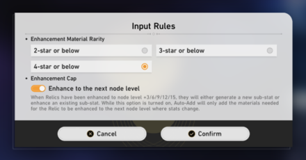 Honkai Star Rail - Enhancement Cap