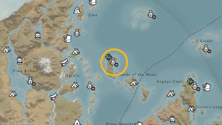 We Seek Warriors - starting location