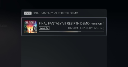 FF7 Rebirth - Demo Part 2 File Size