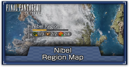 FF7 Rebirth - Nibel Region Map