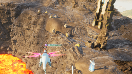 Palworld - Eternal Pyre Tower Entrance Sulfur Farm World Location