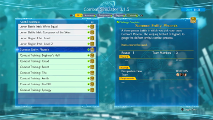FF7 Rebirth - Combat Simulator