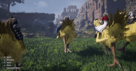 FF7 Rebirth - Mounts - Ordinary Chocobo