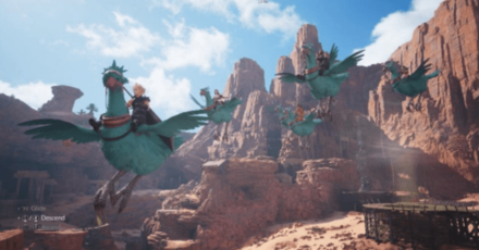 FF7 Rebirth - Mounts - Sky Chocobo