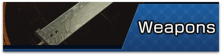 FF7 Rebirth - Weapons Partial Banner