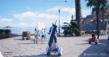 FF7 Rebirth - Mounts - Wheelie