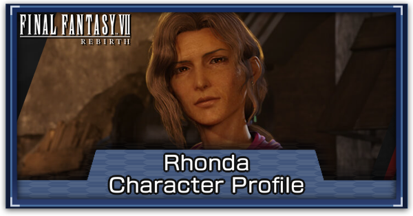 FF7 Rebirth - Rhonda - Banner