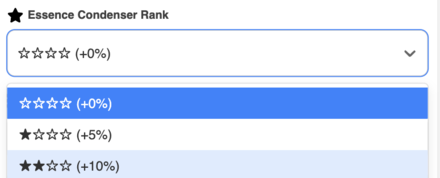 Essence Condenser Rank - Palworld IV Calculator