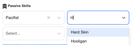 Passive Skills Select - Palworld IV Calculator