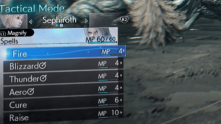 FF7 Rebirth - Cure Spell