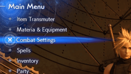 FF7 Rebirth - Combat Settings