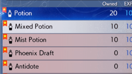 FF7 Rebirth - Potions
