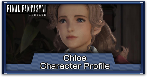 FF7 Rebirth - Chloe - Banner