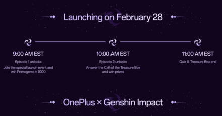 Genshin - OnePlus Keqing launch