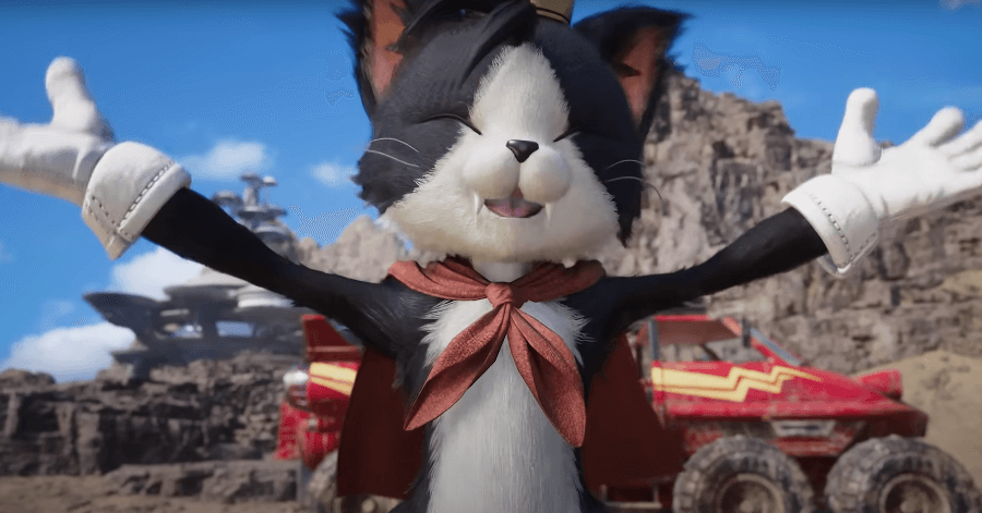 FF7 Rebirth - Cait Sith - A Robot Cat Fortune Teller