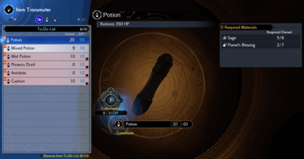 FF7 Rebirth - Beginner Tips and Tricks - Item Transmutation