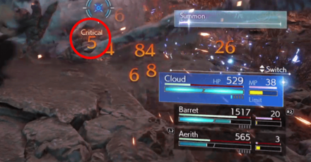 FF7 Rebirth - Luck Stat Guide - Critical Hit Explained