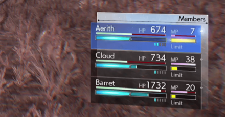 FF7 Rebirth - Character Stats Explained - ATB Gauge Filled