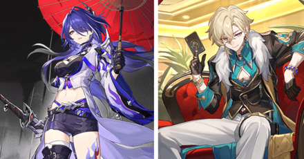 Honkai Star Rail - Aventurine and Acheron