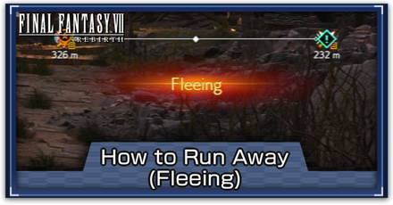FF7 Rebirth - How to Run Away (Fleeing)