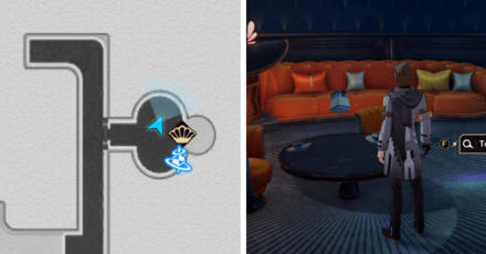 Honkai Star Rail - Calm Gear Location - Tea Table in The Reverie Dreamscape F3