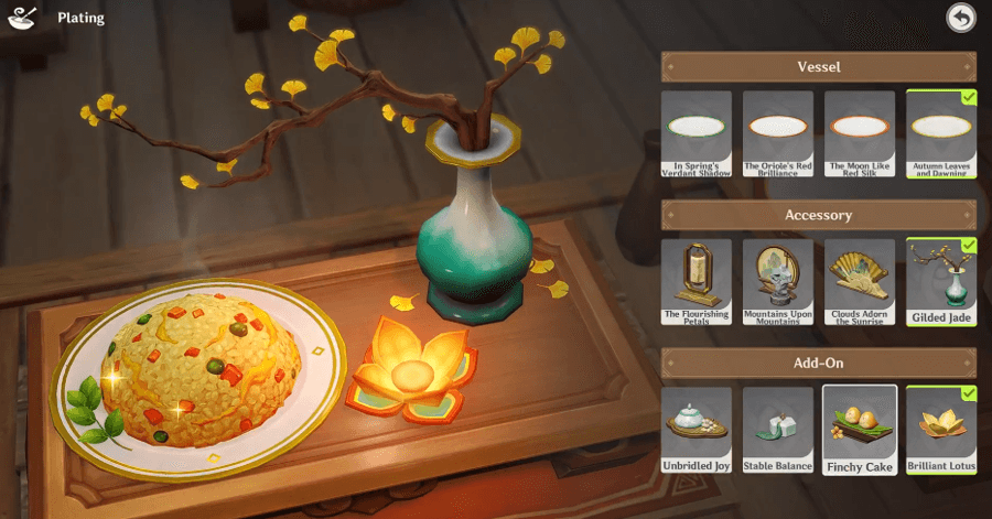 Genshin - Plate and Serve the Dish