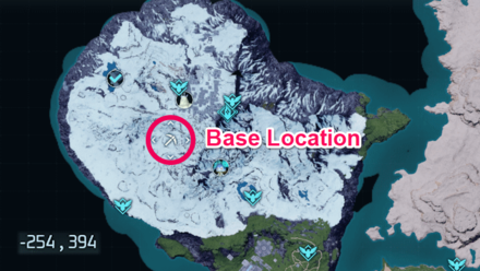 Palworld - Pure Quartz Base Map Location