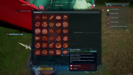 Palworld - List of Cooked Food