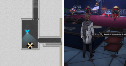Honkai Star Rail - Angry Gear Location - Food Preparation Station in The Reverie Dreamscape