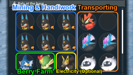 Palworld - Sample Pal Placement