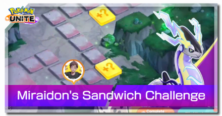 Pokemon UNITE - How to Get Miraidon Sandwich Challenge Guide