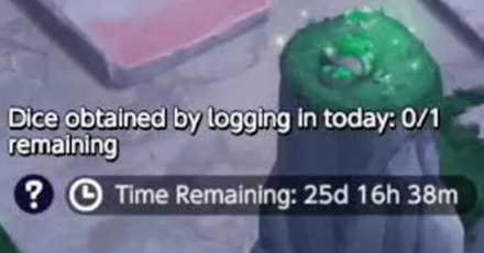 Pokemon UNITE - Dice Obtained by Logging IN