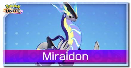Pokemon UNITE - Miraidon Guide Builds Best Items and Moveset