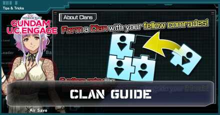 Clan Guide Banner - Gundam UC Engage