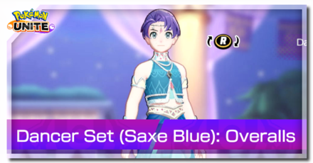 Pokemon UNITE - Dancer Set (Saxe Blue) (Top and Bottom) Banner.png