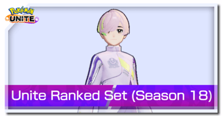 Pokemon UNITE - UNITE Ranked Set Season 18 Top Banner