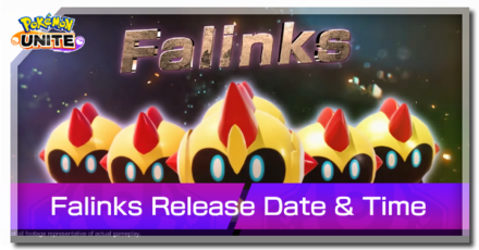 Pokemon UNITE - Falinks Release Date Banner.png