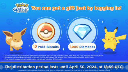 Pokemon Sleep - Pokemon Day Gift