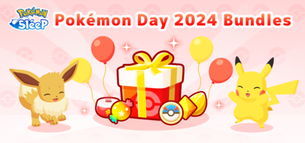 Pokemon Sleep - Pokemon Day 2024 Bundles