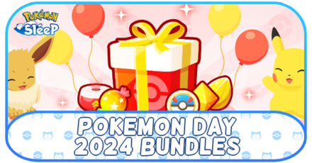 Pokemon Sleep - Pokemon Day 2024 Bundles
