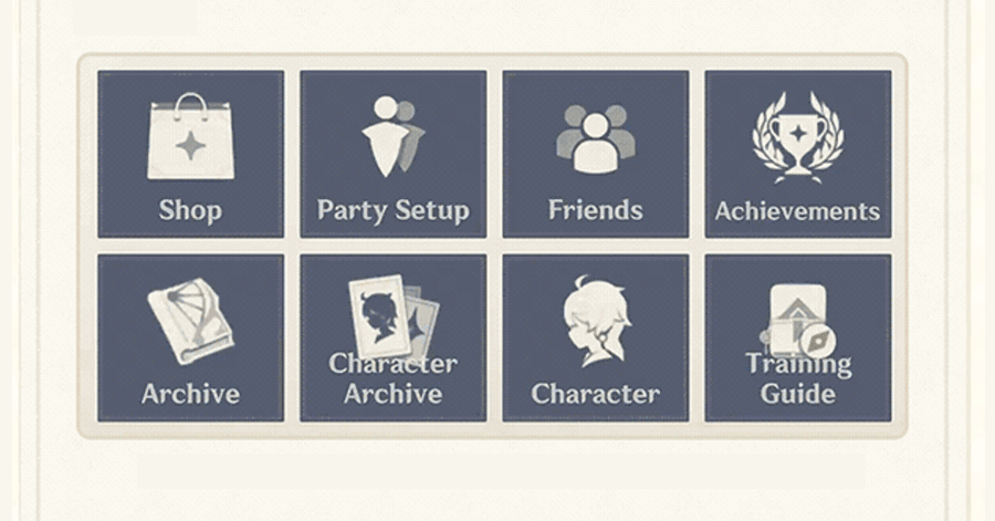 Genshin Impact What is the Training Guide - Open from the Paimon Menu