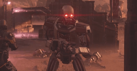 Helldivers 2 - An Automaton Enemy