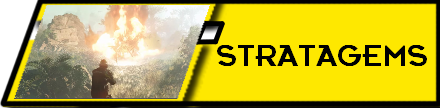 Helldivers 2 - Stratagems Partial
