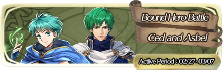 Fire Emblem Heroes - Ced and Asbel Bound Hero Battle